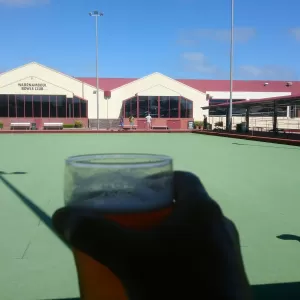 A relaxing photo of the pokies at the Warrnambool Bowls Club in Warrnambool, Victoria