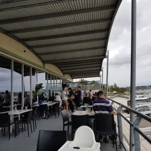 A relaxing photo of the pokies at the Drummoyne Sailing Club in Drummoyne, New South Wales