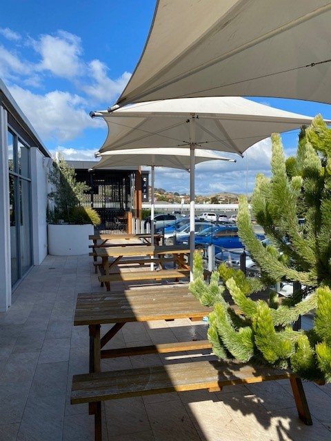 People have a great time at the Shoreline Hotel in Howrah Tasmania