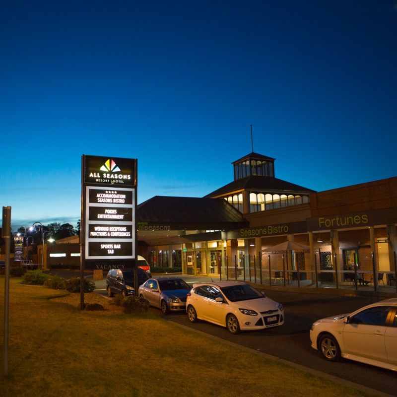 The All Seasons Resort Hotel in Bendigo Victoria is a great place to be