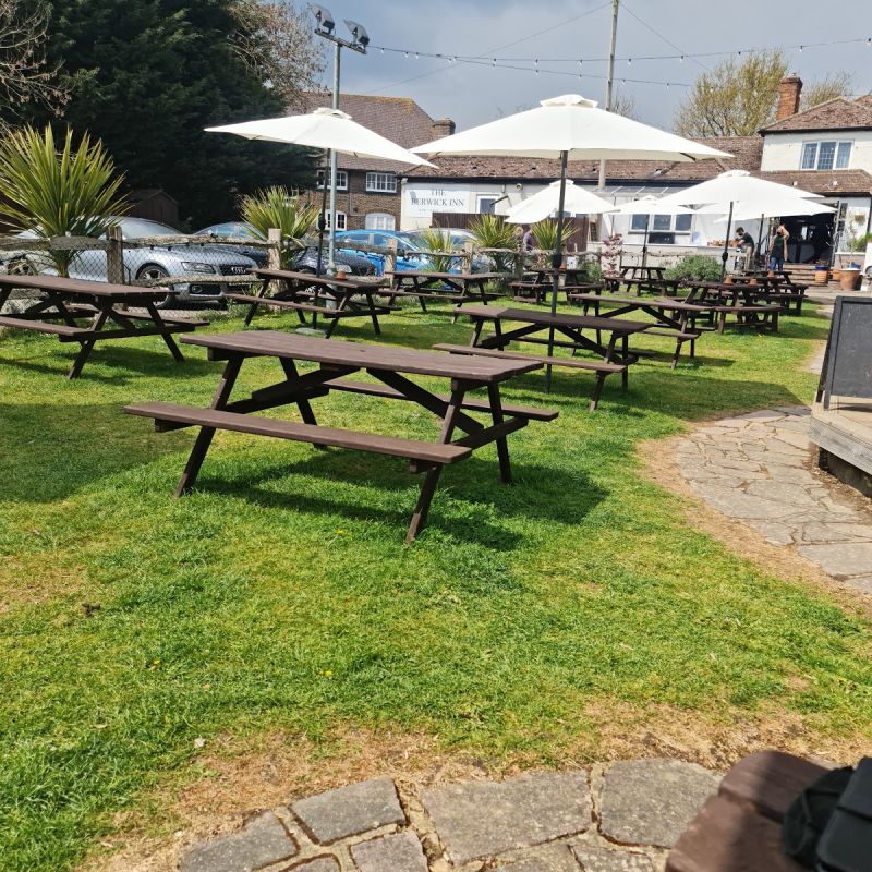 People have a great time at the Berwick Inn in Polegate Victoria