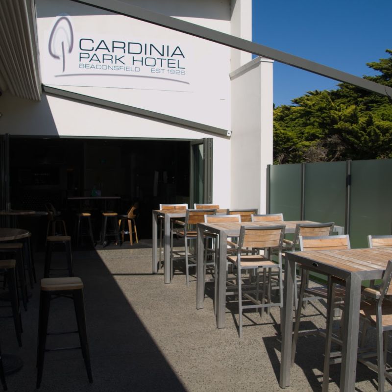 People like to relax at the Cardinia Park Hotel in Beaconsfield Victoria