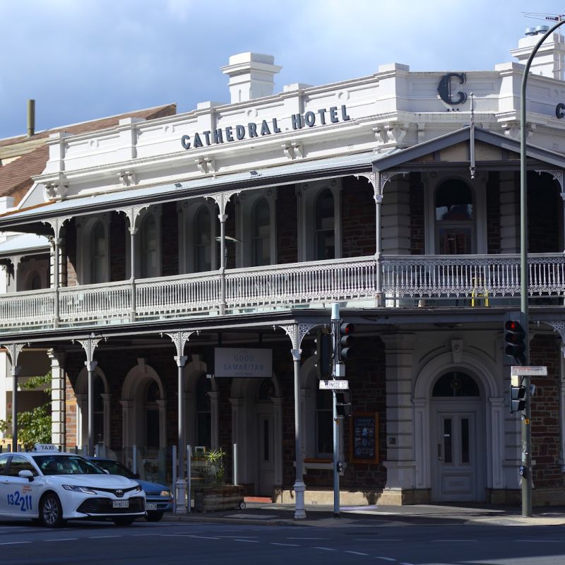 People have a great time at the Cathedral Hotel in North Adelaide South Australia