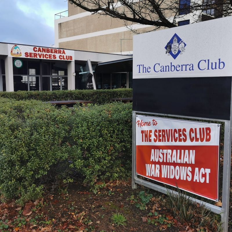 The Canberra Services Club in Barton Australian Capital Territory is a great place to relax