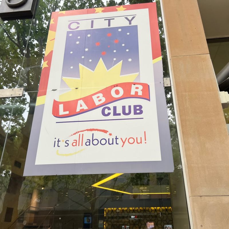 People like to relax at the City Labor Club in Canberra Australian Capital Territory