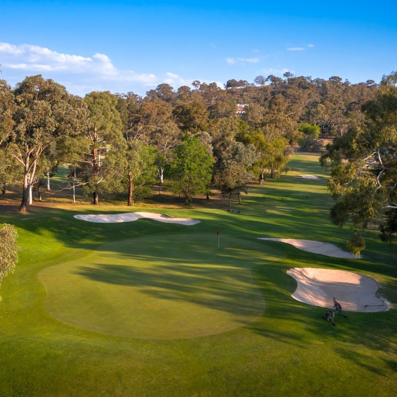 The Federal Golf Club in Red Hill Australian Capital Territory is a great place to relax