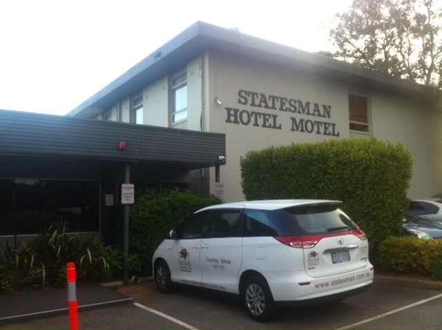 People have a great time at the Statesman Hotel in Curtin Australian Capital Territory