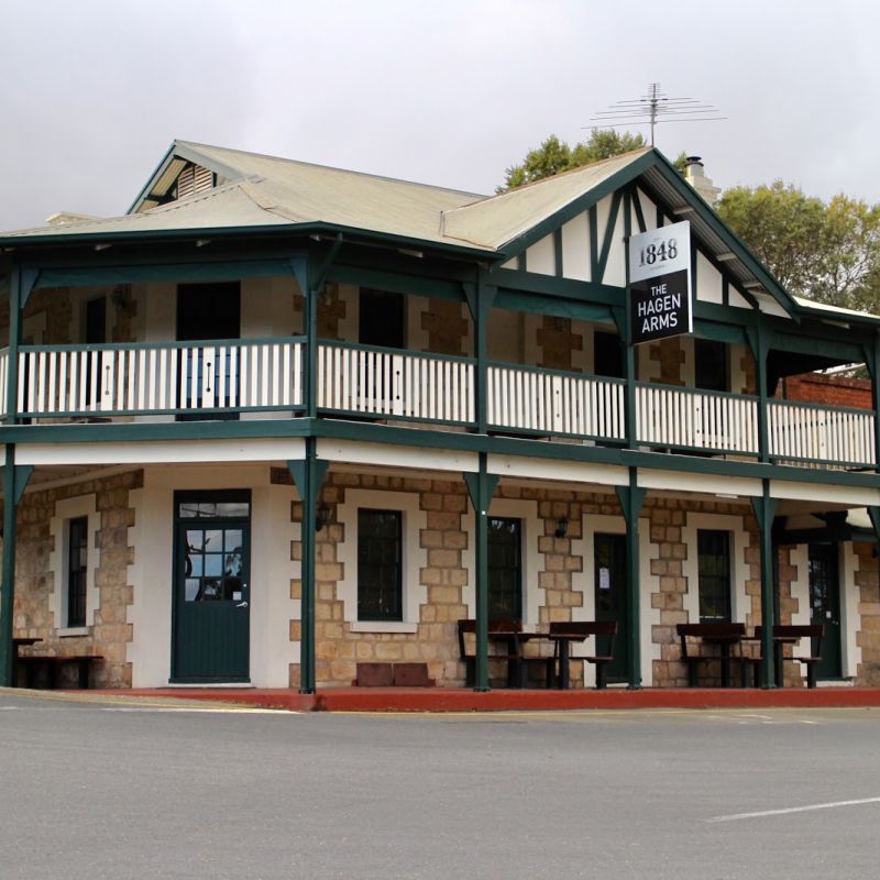 The Hagen Arms Hotel in Echunga South Australia is a great place to relax