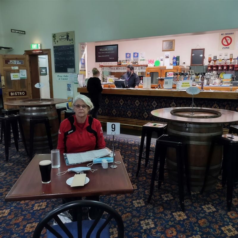 Having a great time at the Railway Hotel/Motel in Peterborough South Australia