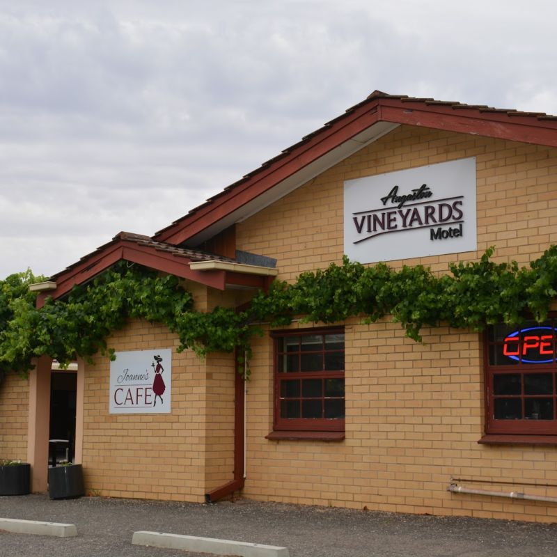 Having a great time at the Angaston Vineyards Motel in Angaston South Australia