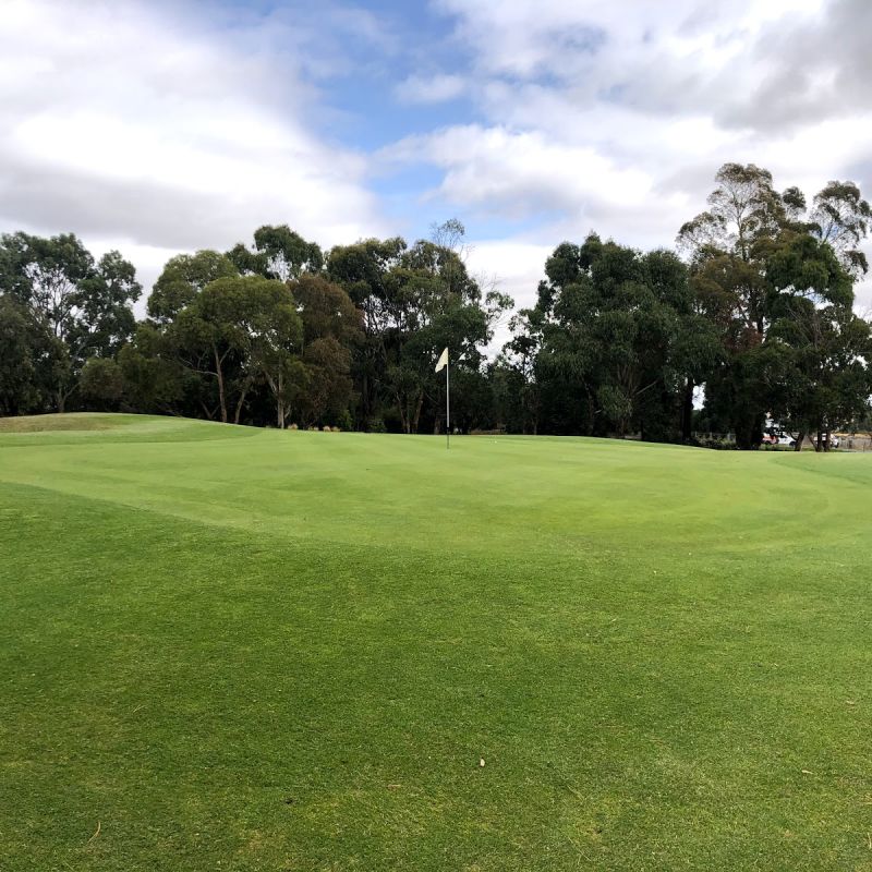 People have a great time at the Midlands Golf Club in Invermay Park Victoria