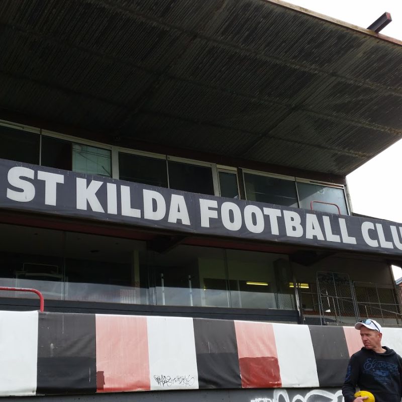 People have a great time at the RSEA Park - St Kilda Football Club in Moorabbin Victoria