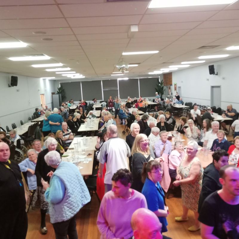 People have a great time at the Altona Sports Club in Altona Victoria