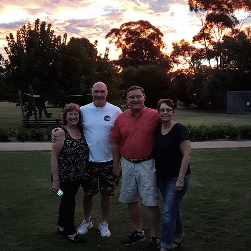People have a great time at the Benalla Golf Club in Benalla Victoria
