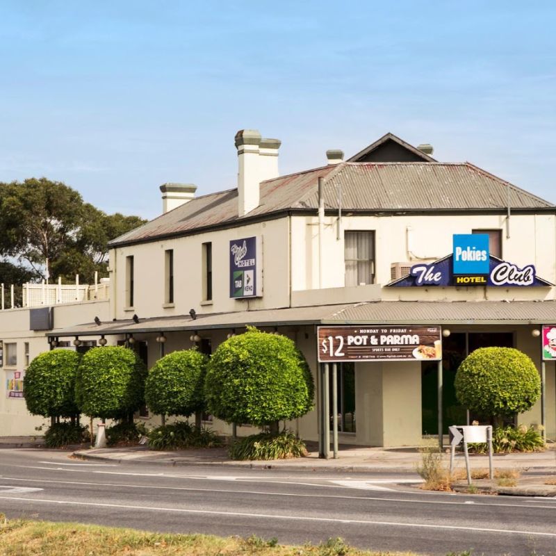 People have a great time at the Club Hotel in Ferntree Gully Victoria