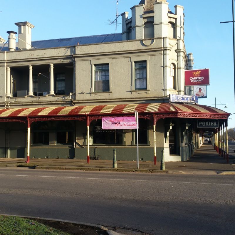 People have a great time at the Madden's Commercial Hotel in Camperdown Victoria