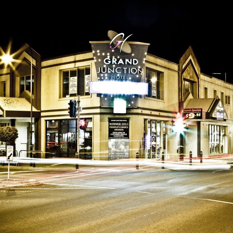 People have a great time at the Grand Junction Hotel in Traralgon Victoria