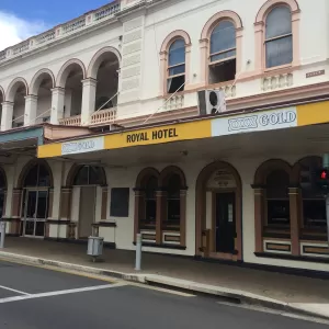 A relaxing photo of the pokies at the Maryborough Royal Hotel in Maryborough, Queensland