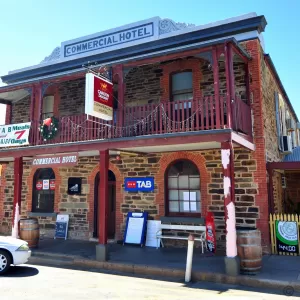 A relaxing photo of the pokies at the Commercial Hotel Burra in Burra, South Australia