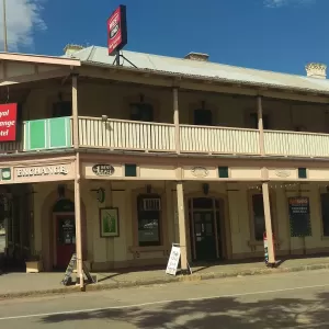 A relaxing photo of the pokies at the Royal Exchange Hotel in Burra, South Australia
