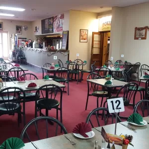 A relaxing photo of the pokies at the Sir John Franklin Hotel in Kapunda, South Australia