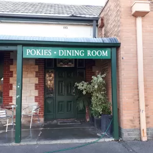A relaxing photo of the pokies at the Owen Arms Hotel in Owen, South Australia