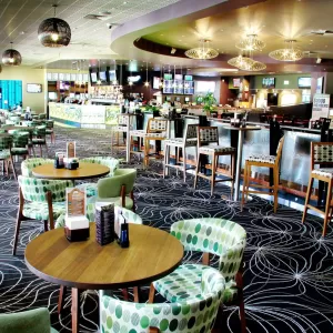 A relaxing photo of the pokies at the Club Helensvale in Helensvale, Queensland