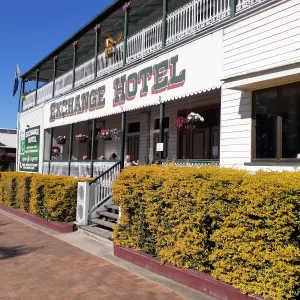 A relaxing photo of the pokies at the Exchange Hotel Kilcoy in Kilcoy, Queensland