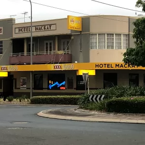 A relaxing photo of the pokies at the Hotel Mackay in Mackay, Queensland