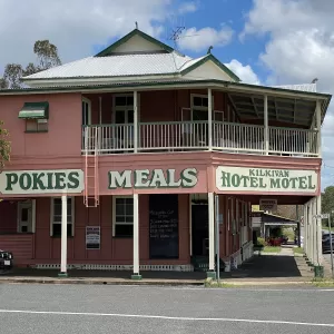 A relaxing photo of the pokies at the Kilkivan Hotel-Motel in Kilkivan, Queensland