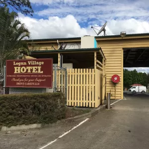 A relaxing photo of the pokies at the Logan Village Hotel in Logan Village, Queensland