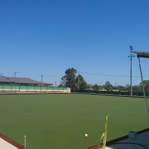 A relaxing photo of the pokies at the Miles Bowls Club in Miles, Queensland
