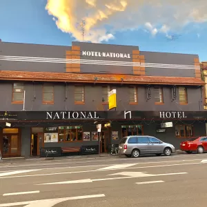 A relaxing photo of the pokies at the Hotel National in Toowoomba City, Queensland