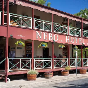 A relaxing photo of the pokies at the Nebo Hotel in Nebo, Queensland