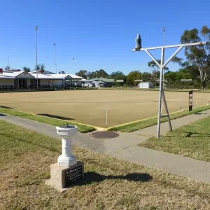 A relaxing photo of the pokies at the Roma Bowls Club in Roma, Queensland