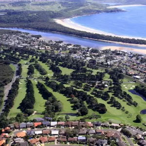 A relaxing photo of the pokies at the Kiama Golf Club in Kiama Downs, New South Wales