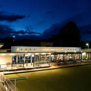 A relaxing photo of the pokies at the Club Nowra in Nowra, New South Wales