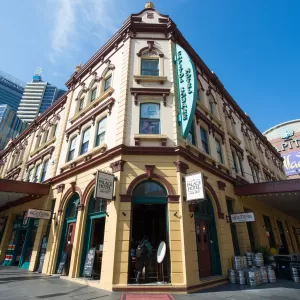 A relaxing photo of the pokies at the Palace Hotel since 1877 in Haymarket, New South Wales