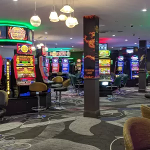 A relaxing photo of the pokies at the Castello's Croydon Hotel in Croydon, Victoria