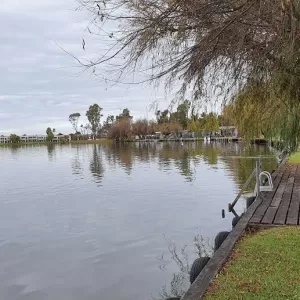 A relaxing photo of the pokies at the Mulwala Water Ski Club in Mulwala, New South Wales