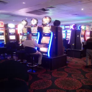 A relaxing photo of the pokies at the Bexley RSL & Community Club in Bexley, New South Wales