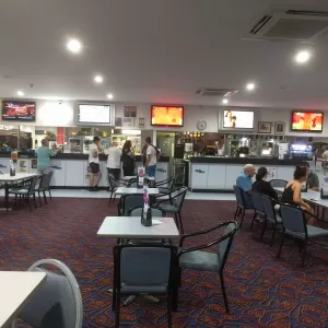 A relaxing photo of the pokies at the Dora Creek Workers Club in Dora Creek, New South Wales