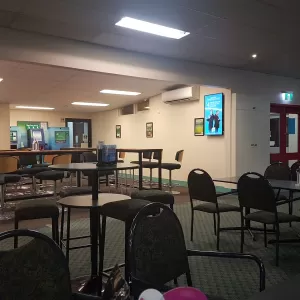 A relaxing photo of the pokies at the Guyra Bowling & Recreation Club in Guyra, New South Wales