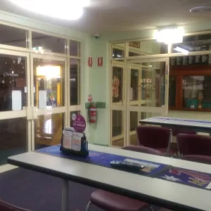 A relaxing photo of the pokies at the Bowraville & District Ex-Services Club in Bowraville, New South Wales