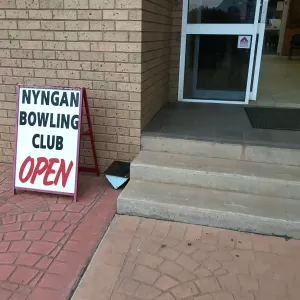A relaxing photo of the pokies at the Nyngan Bowling Club & Chinese Restaurant in Nyngan, New South Wales