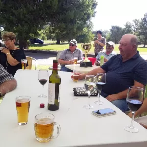 A relaxing photo of the pokies at the Berrigan Community Golf and Bowling Club in Berrigan, New South Wales