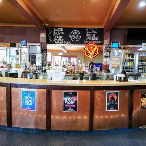 A relaxing photo of the pokies at the Bull & Bush Hotel in Baulkham Hills, New South Wales