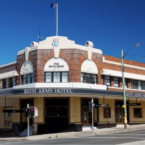 A relaxing photo of the pokies at the Bath Arms Hotel in Burwood, New South Wales