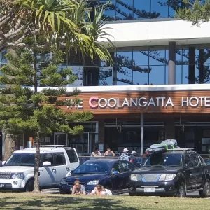 A relaxing photo of the pokies at the The Coolangatta Hotel in Coolangatta, Queensland