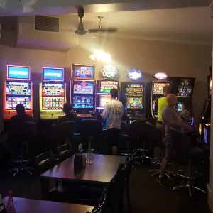 A relaxing photo of the pokies at the Two Wells Tavern-Motel in Two Wells, South Australia